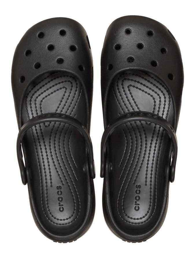 Crocs Classic Ballet Black Shoes | BLACK (001)