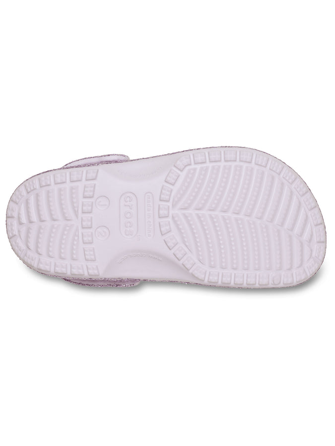 Crocs Classic Chunky Glitter Clog Grape Ice Shoes Fall 2026 | GRAPE ICE (5DK)