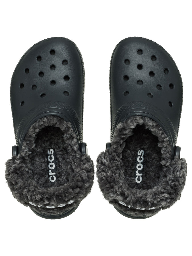 Crocs Classic Fleece Lined Clog Black Shoes Fall 2026 | BLACK (001)