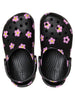 Crocs Classic Flower Clog Black Shoes Spring 2026