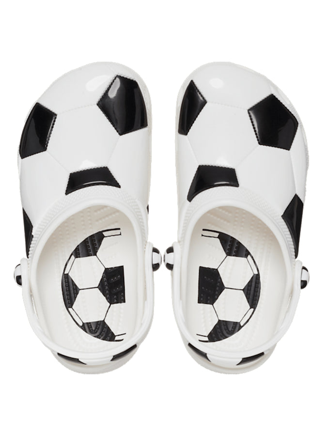 Crocs Classic Sport Clog Soccer Shoes Summer 2025 | WHITE/BLACK (103)