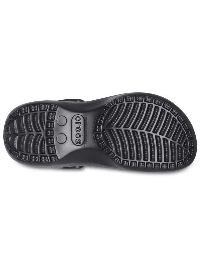 Crocs Classic Platform Clog Black Shoes | BLACK (001)