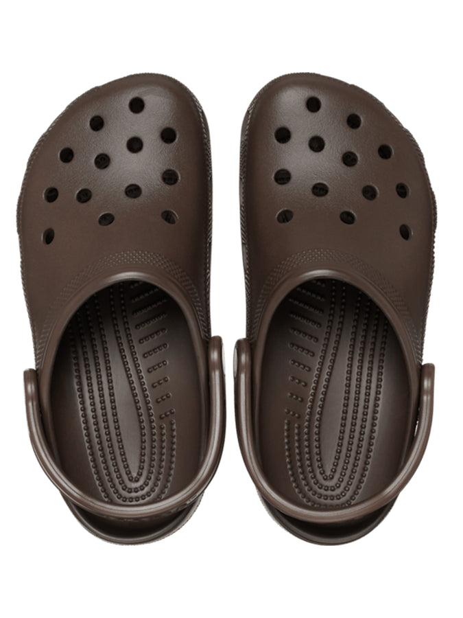 Crocs Classic Clog Cafe Shoes Summer 2025 | COFFEE (21Q)