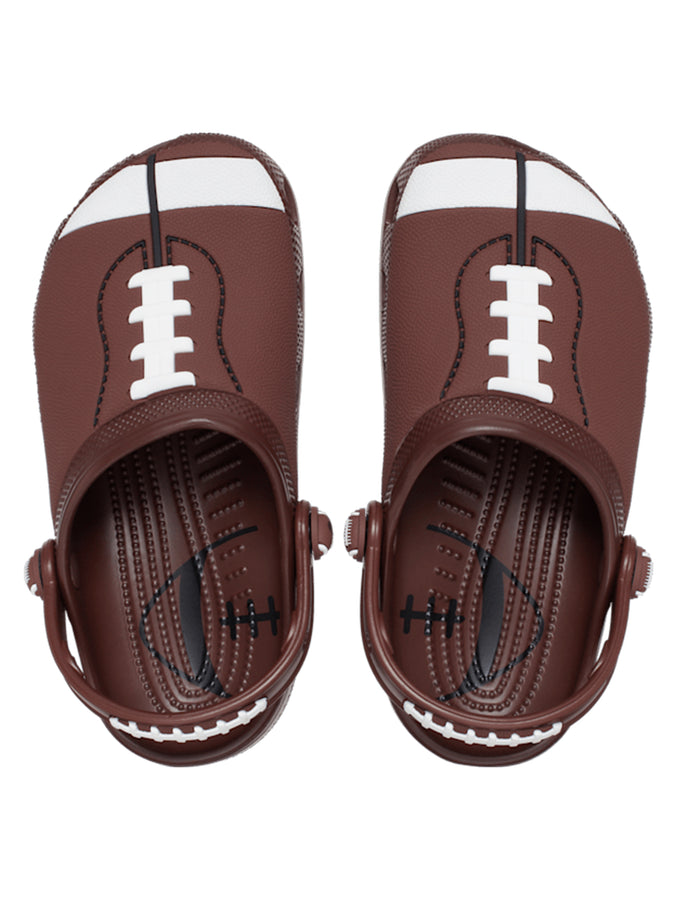 Crocs Classic Sport Clog Football Shoes Summer 2025 | DARK CLAY (2FL)