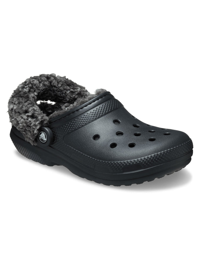 Crocs Classic Fleece Lined Clog Black Shoes Fall 2026 | BLACK (001)