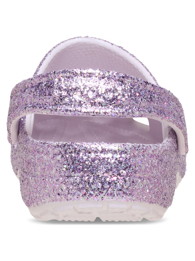 Crocs Classic Chunky Glitter Clog Grape Ice Shoes Fall 2026 | GRAPE ICE (5DK)