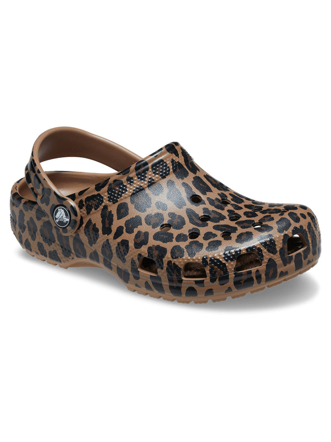 Crocs Classic Animal Clog Sepia/Leopard Shoes Spring 2026 | SEPIA/LEOPARD (2LD)