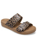 Crocs Brooklyn Animal Buckle Low Lepoard Sandals Spring 2026