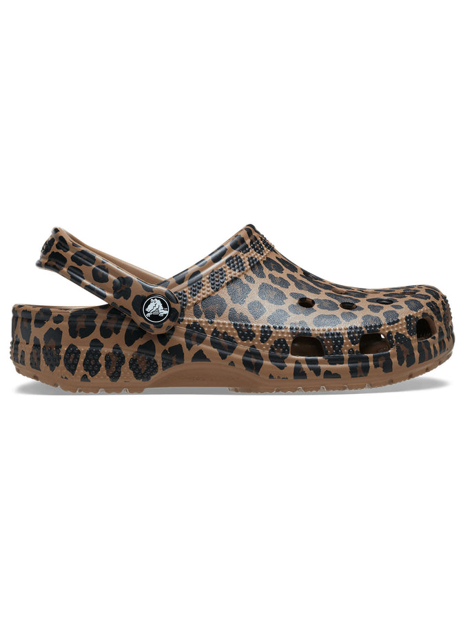 Crocs Classic Animal Clog Sepia/Leopard Shoes Spring 2026 | SEPIA/LEOPARD (2LD)