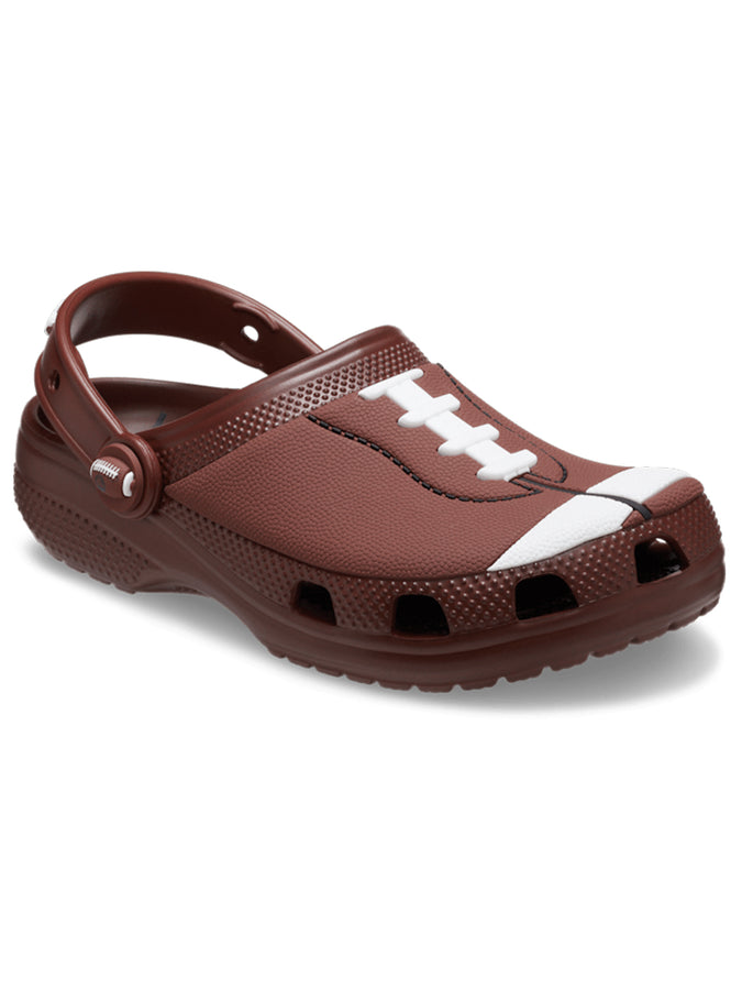 Crocs Classic Sport Clog Football Shoes Summer 2025 | DARK CLAY (2FL)