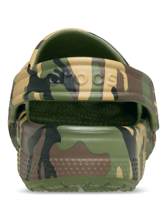 Crocs Classic Camouflage Clog Army Green/Multi Shoes | ARMY GREEN/MULTI (3TC)