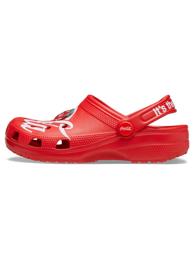Crocs x Coca Cola Classic Clog Shoes Spring 2026 | MULTI (90H)