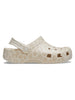 Crocs Classic Animal Glitter Clog Almond Shoes Spring 2026