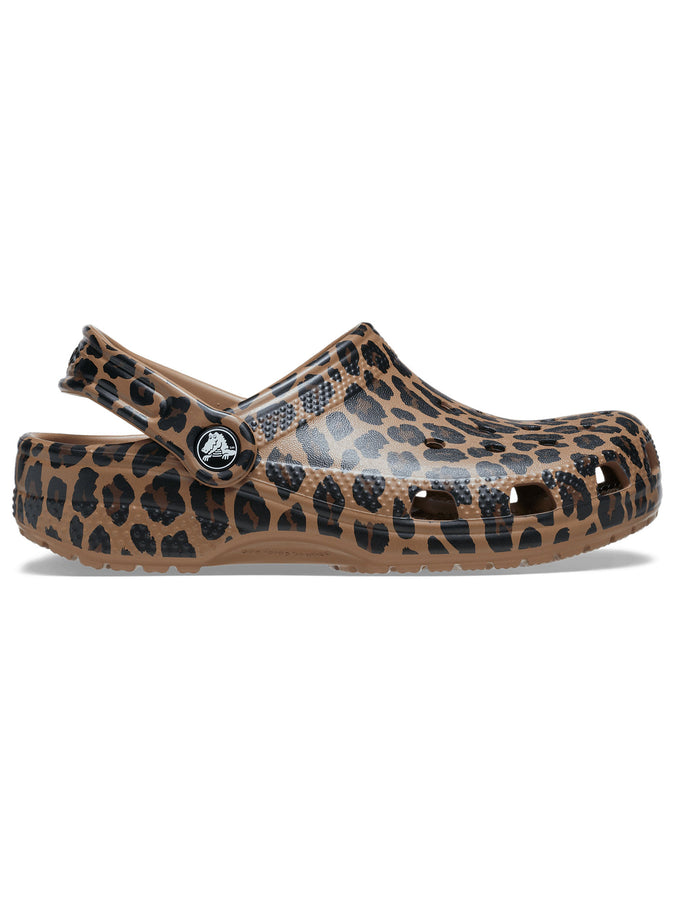 Crocs Classic Animal Clog Sepia/Leopard Shoes Spring 2026 | SEPIA/LEOPARD (2LD)