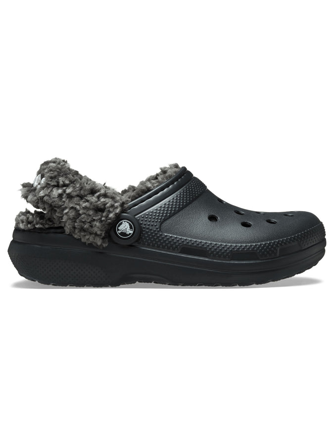 Crocs Classic Fleece Lined Clog Black Shoes Fall 2026 | BLACK (001)