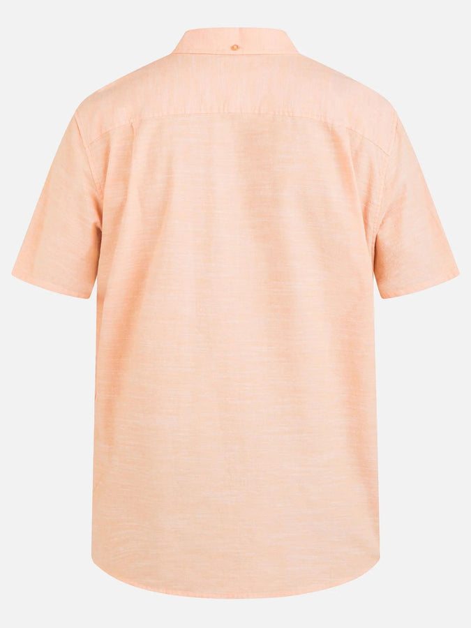 Hurley Summer 2023 One And Only Stretch Short Sleeve Buttondown Shirt | NECTARINE (H808)