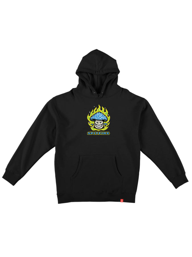 Spitfire Mushroom Bighead Hoodie Spring 2026 | BLACK