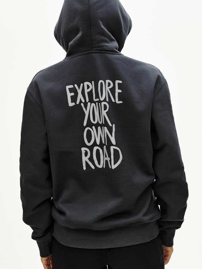 Pas Normal Studios Off-Race Graphic Hoodie Fall 2026 | DARK NAVY