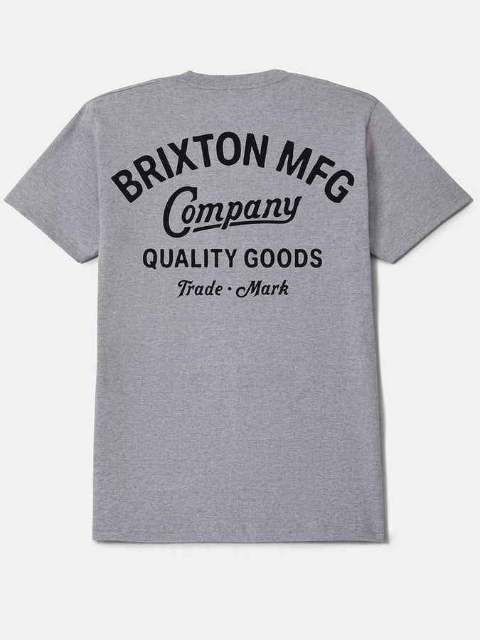 Brixton Straton T-Shirt Fall 2026 | HEATHER GREY