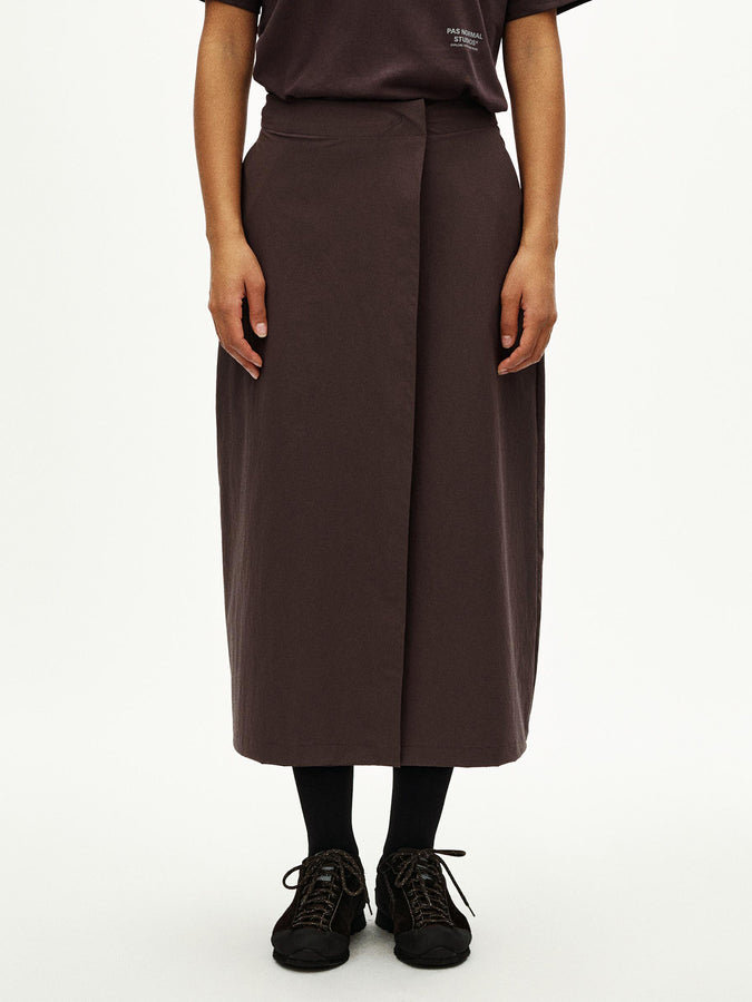 Pas Normal Studios Off-Race Tech Skirt Spring 2026 | DARK PURPLE