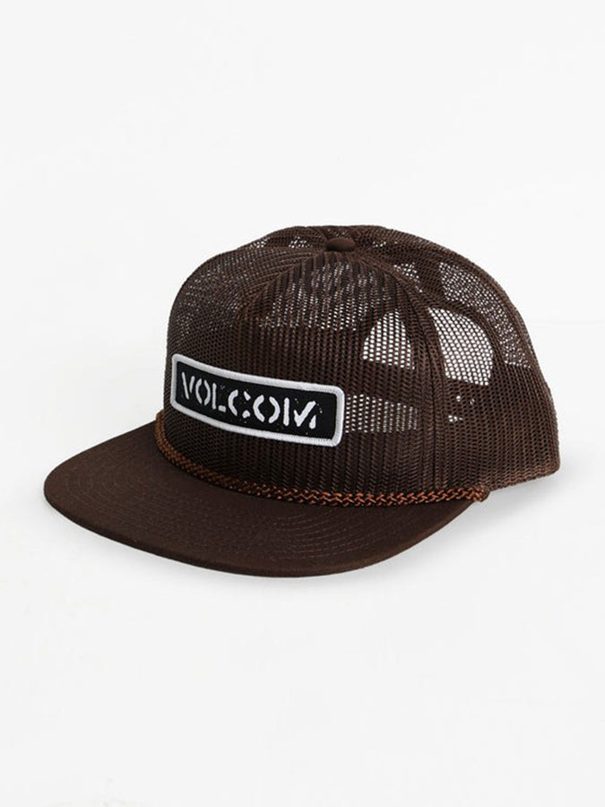 Volcom Hot Mesh Trucker Hat | DARK BROWN (DBR)