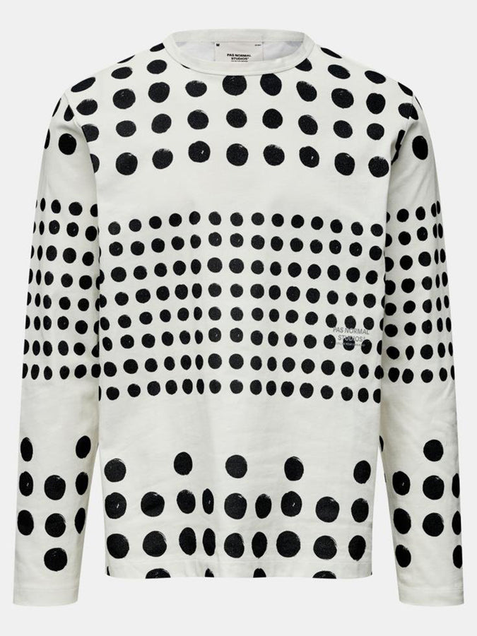 Pas Normal Studios Off-Race Graphic Long Sleeve T-Shirt Spring 2026 | OFF WHITE