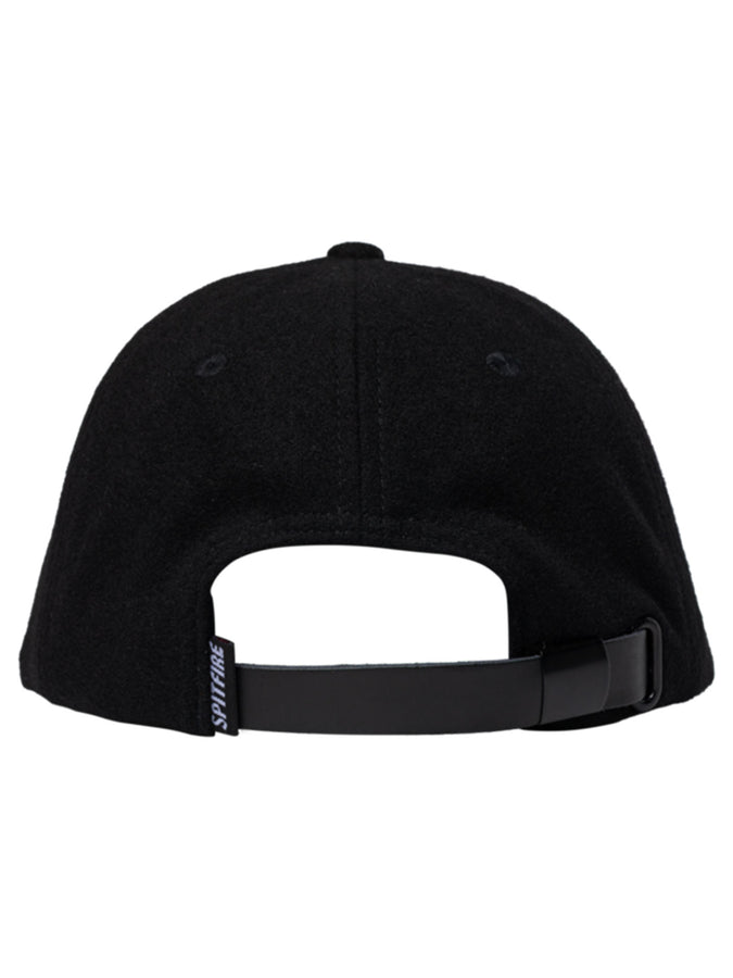 Spitfire Team Bighead Flame Script Strapback Hat | BLACK/WHITE