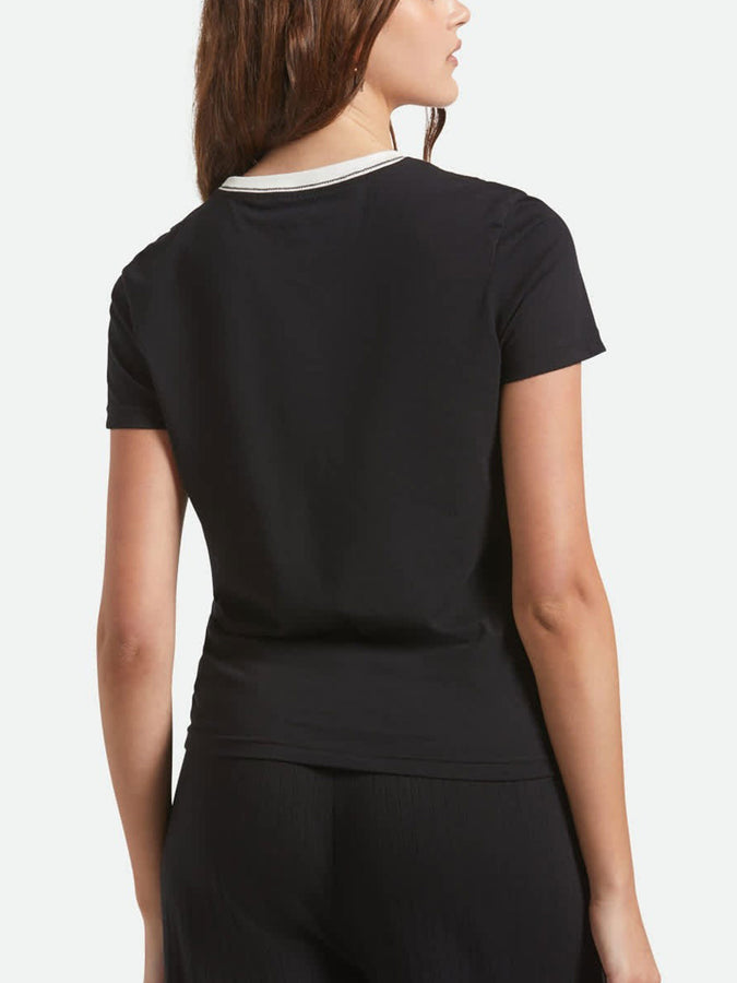 Brixton Buckle Up T-Shirt Fall 2025 | BLACK/WHITE