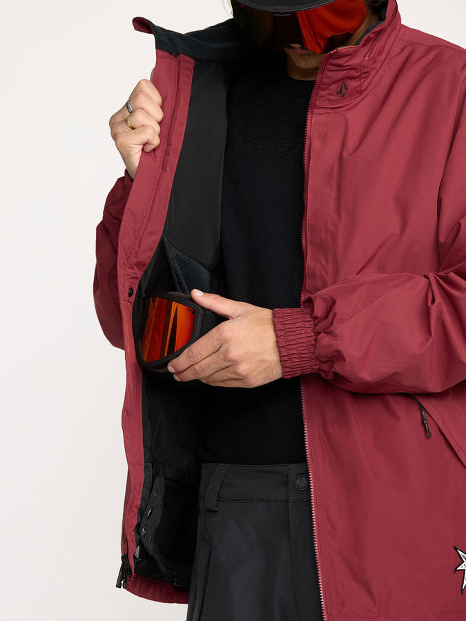 Volcom GORE-TEX Longo Jacket Winter 2026 | BURNT RED (BTR)