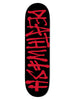 Deathwish Deathspray Black/Red 8.25’’ & 8.5’’ Skateboard Deck