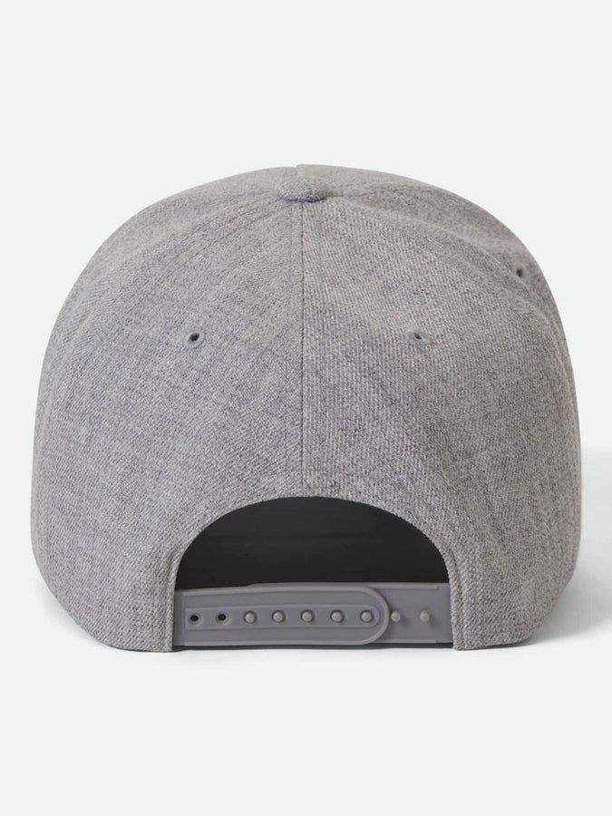 Brixton Crest Netplus Snapback Hat | LIGHT HTR GREY/LIGHT HTR GREY