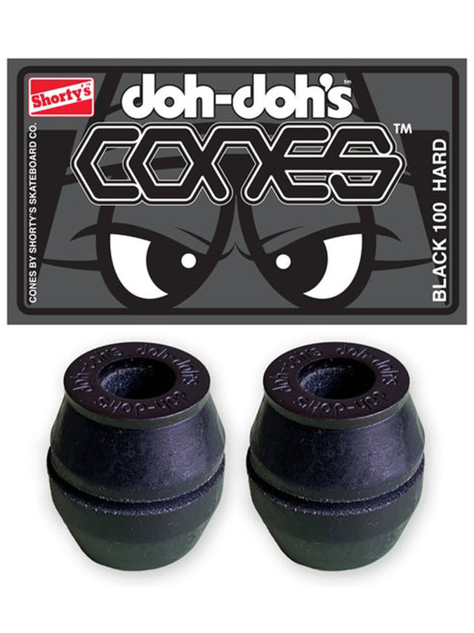 Shorty's Cones Hard Bushings 100A | BLACK