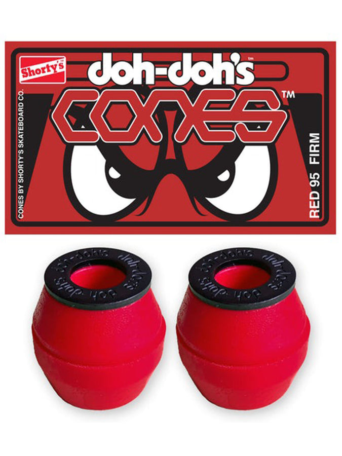 Shorty's Cones Hard Bushings 95A | RED