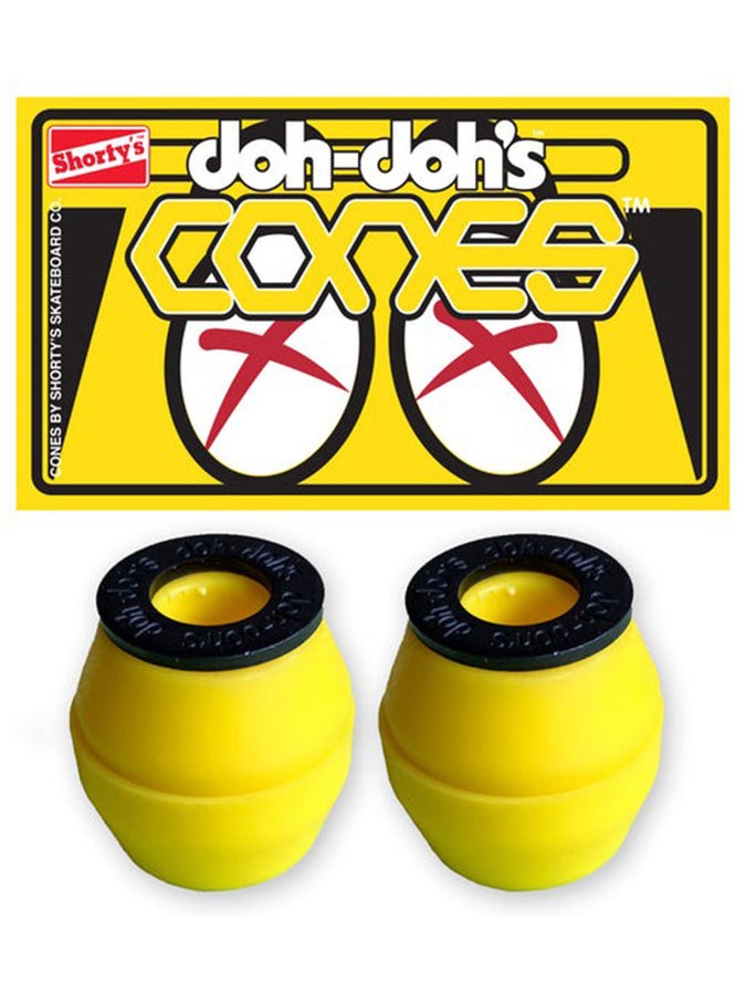 Shorty's Cones Medium Bushings 92A | YELLOW