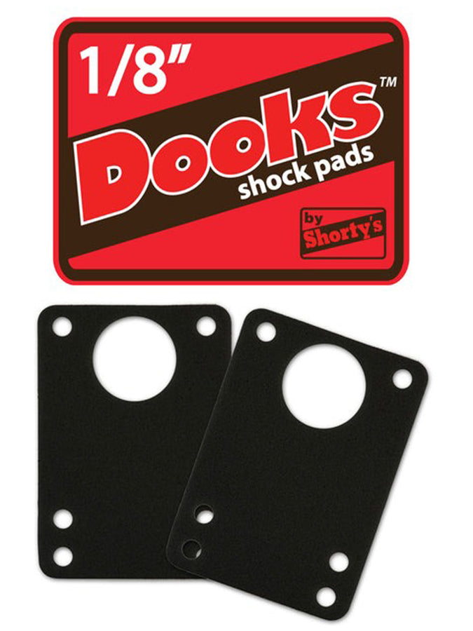Shorty's Skate Dooks Shock Pads | BLACK