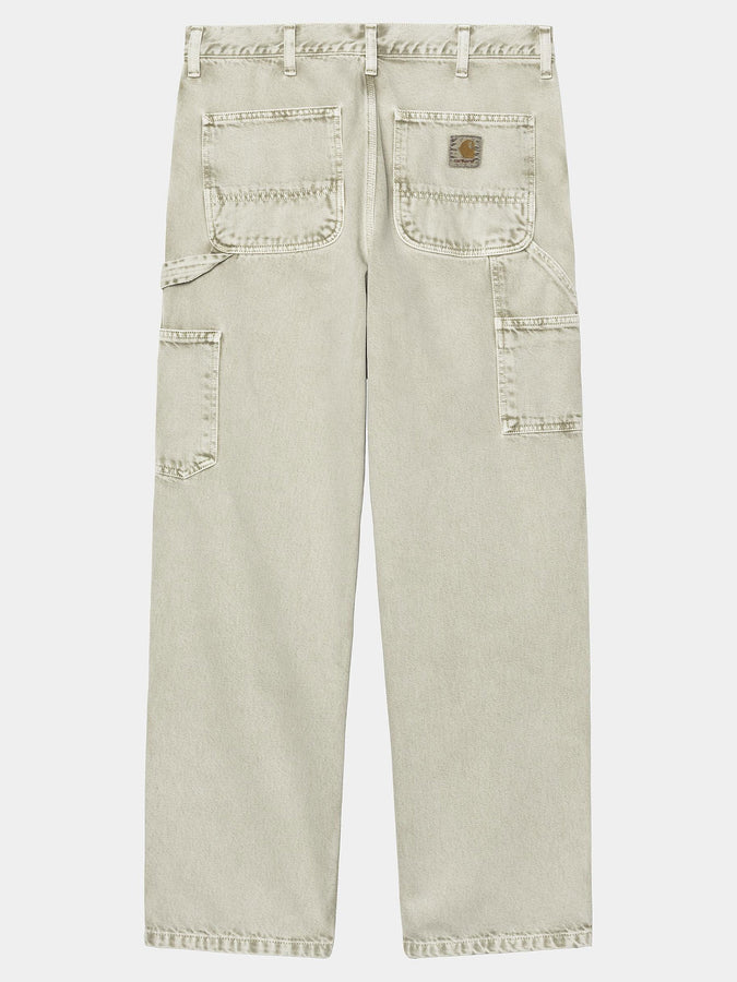 Carhartt Wip Double Knee Jeans Fall 2025 | OPUNTIA CHALK WASH