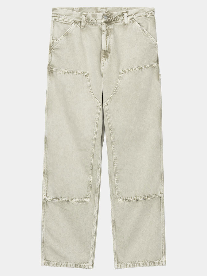 Carhartt Wip Double Knee Jeans Fall 2025 | OPUNTIA CHALK WASH