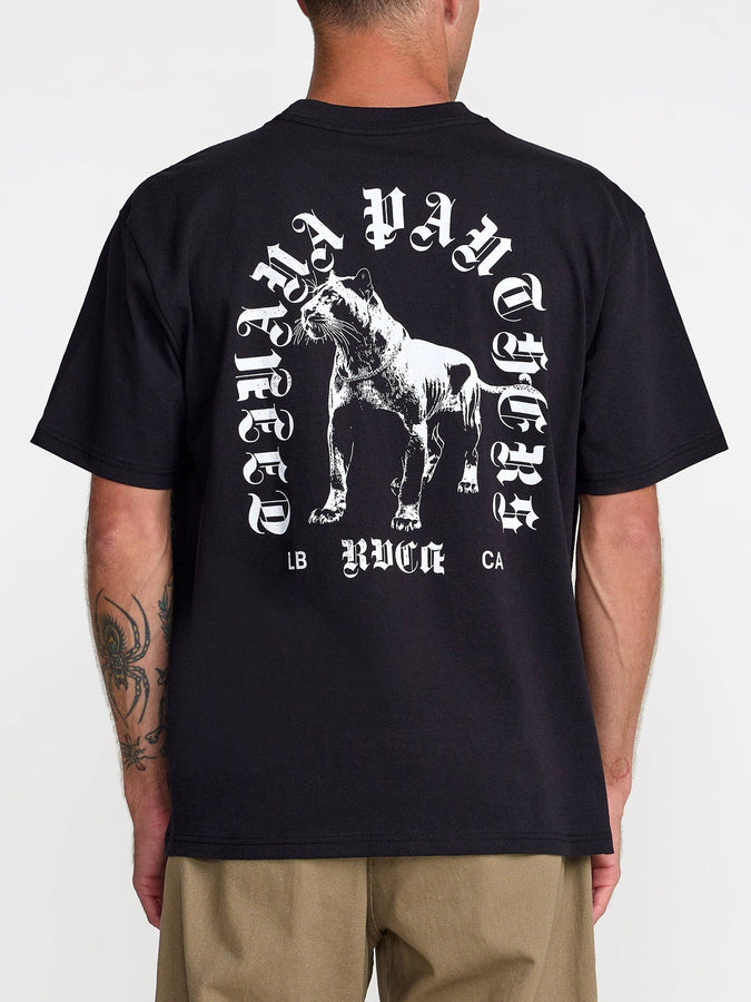 Rvca Bad Panther T-Shirt Summer 2026 | BLACK (BLK)