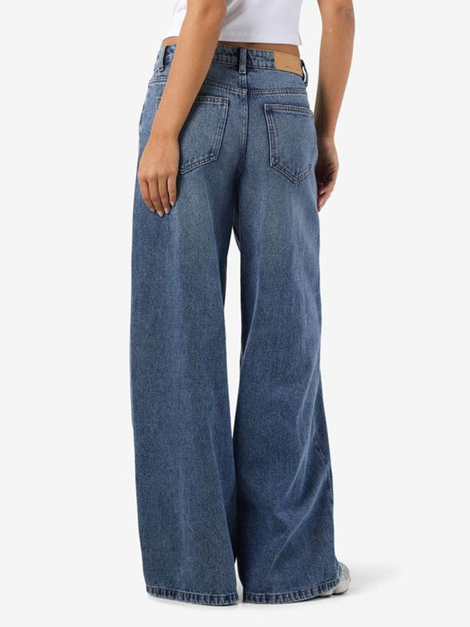 Noisy May Kettie Wide Medium Blue Denim Jeans Fall 2026 | MEDIUM BLUE DENIM