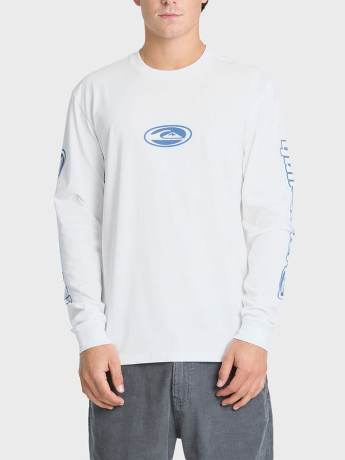 Quiksilver Clutch Long Sleeve T-Shirt Fall 2026 | WHITE (WHT)