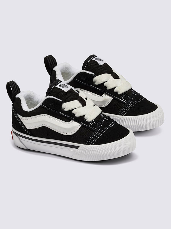 Vans Knu Skool Elastic Lace Black/True White Low-Top Shoes Fall 2026 | BLACK/TRUE WHITE (6BT)
