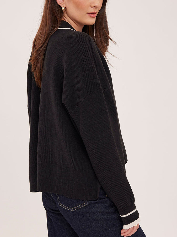 Gentle Fawn Tristan Sweater Fall 2026 | BLACK