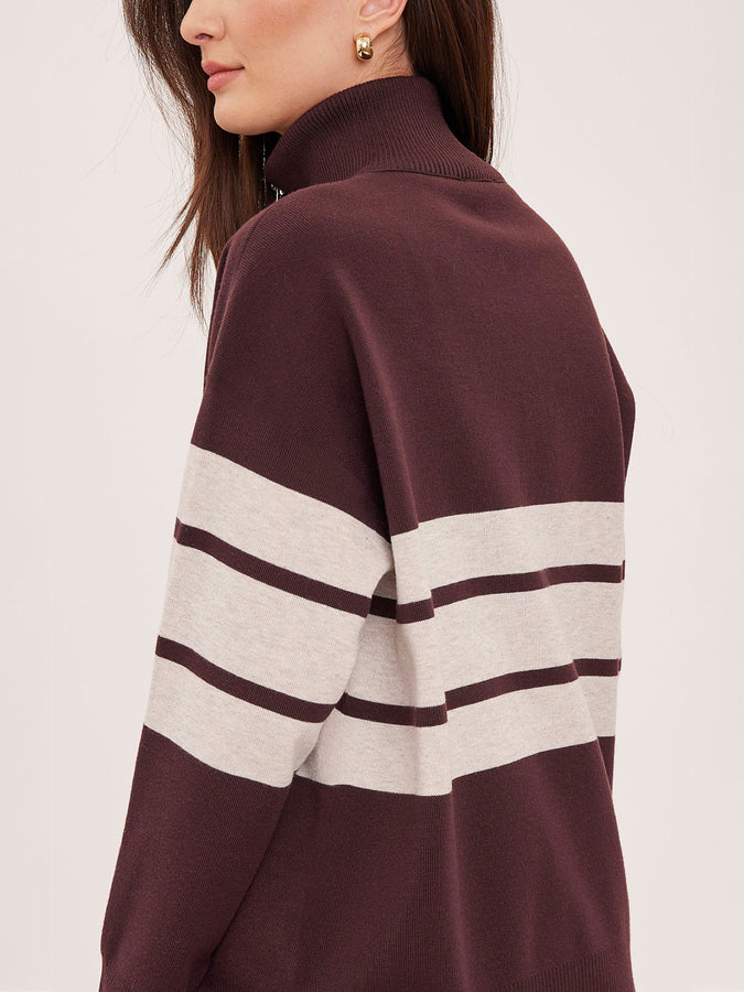 Gentle Fawn Idris 1/4 Zip Sweater Fall 2026 | FIG