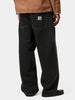 Carhartt WIP Brandon Black Stone Washed Jeans Fall 2026
