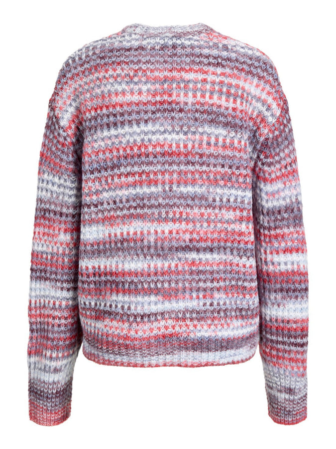 Jjxx Simone Space Dye Crewneck Sweatshirt Fall 2026 | WINETASTING