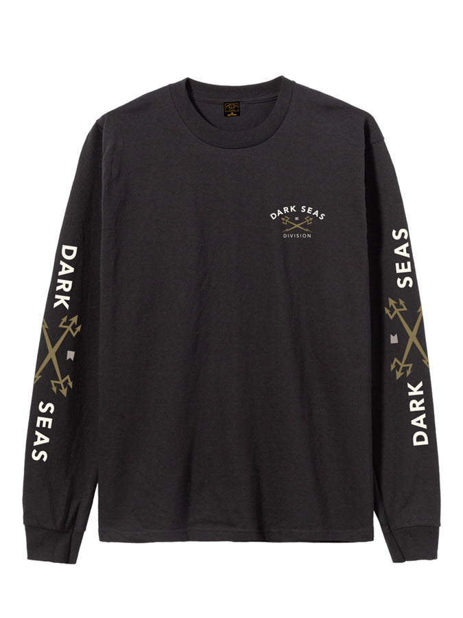 Dark Seas Headmaster V3 Long Sleeve T-Shirt Fall 2026 | BLACK