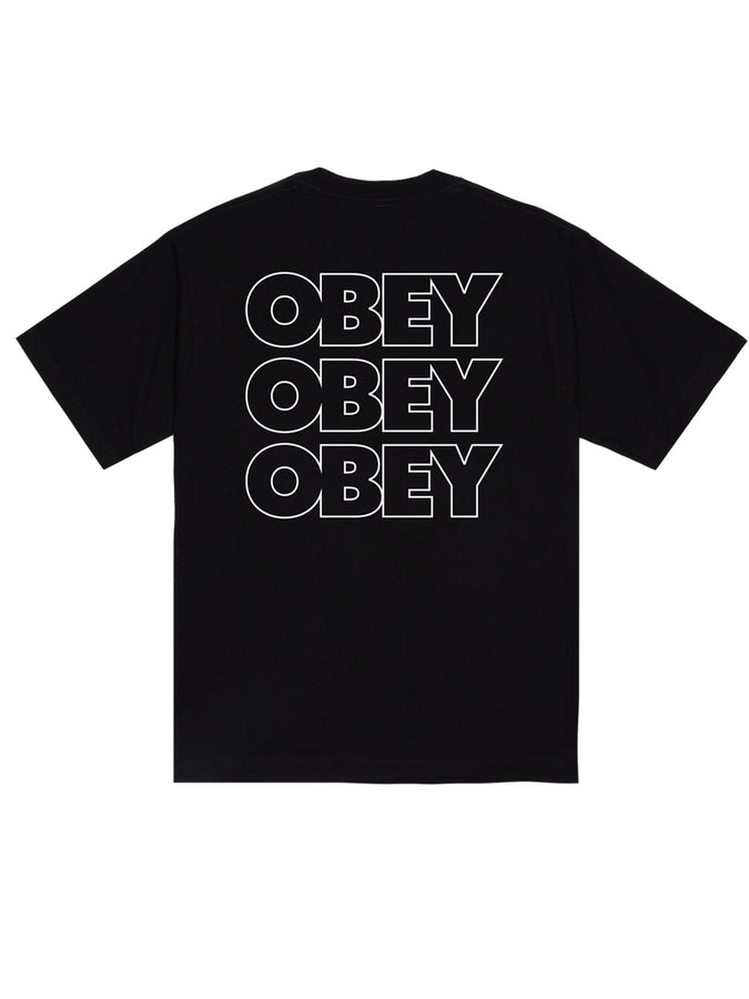 Obey Treble T-Shirt Fall 2026 | BLACK (BLK)