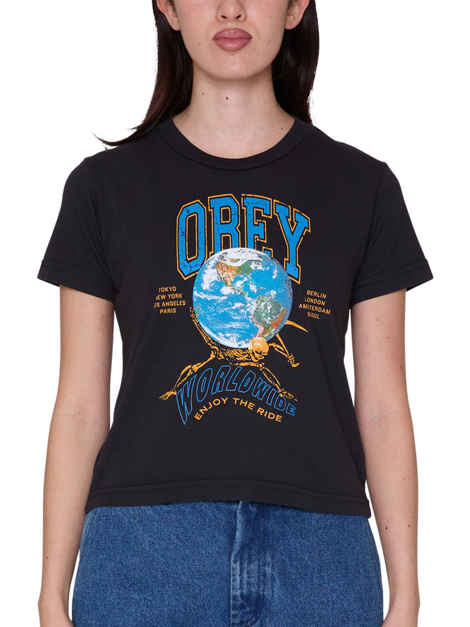 Obey Enjoy The Ride T-Shirt Fall 2026 | DIGITAL BLACK (DIB)