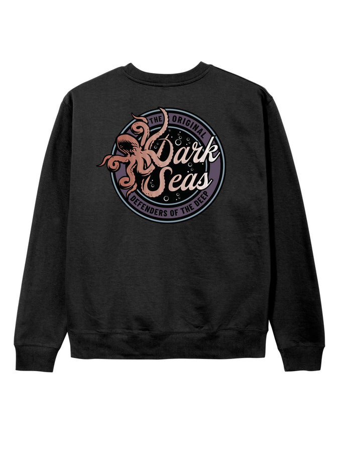 Dark Seas Locomotion Pigment Crewneck Sweatshirt Fall 2026 | PIGMENT BLACK