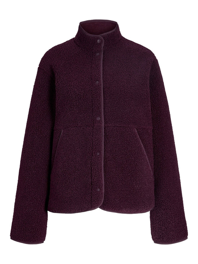 Jjxx Vera Teddy Jacket Fall 2026 | WINETASTING